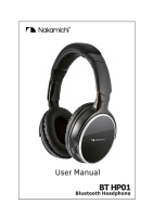 Nakamichi BT-HP01-Owners-Manual